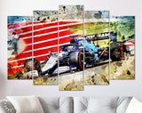 Williams Racing F1 2021 Canvas Print // Spanish Grand Prix 2021 Barcelona Spain