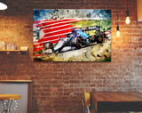 Williams Racing F1 2021 Canvas Print // Spanish Grand Prix 2021 Barcelona Spain