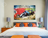 Williams Racing F1 2021 Canvas Print // Spanish Grand Prix 2021 Barcelona Spain