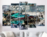 Sebastian Vettel F1 Canvas Print // Sebastian Vettel Aston Martin AMR21 // Portuguese GP // Portimao Portugal