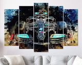 W12 Mercedes F1 2021 Canvas Print // The W12 Mercedes-AMG Petronas F1 Team 2021 // Lewis Hamilton F1