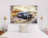 Bentley Continental Canvas Print // Bentley Continental GT // Canvas Wall Art