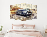 Bentley Continental Canvas Print // Bentley Continental GT // Canvas Wall Art