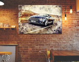 Bentley Continental Canvas Print // Bentley Continental GT // Canvas Wall Art