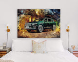 Bentley Bentayga Canvas Print // Bentley Mulliner Bentayga Hybrid // Canvas Wall Art