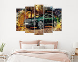 Bentley Bentayga Canvas Print // Bentley Mulliner Bentayga Hybrid // Canvas Wall Art