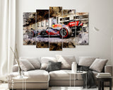 Max Verstappen F1 Canvas Print // Max Verstappen driving the 33 Red Bull Racing RB16B Honda on track during the F1 Grand Prix of Monaco