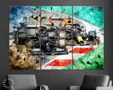 Lewis Hamilton and Max Verstappen F1 2021 Canvas Print // Grand Prix of Portugal Portimao 2021 Formula 1 GP