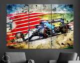 Williams Racing F1 2021 Canvas Print // Spanish Grand Prix 2021 Barcelona Spain