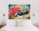 Williams Racing F1 2021 Canvas Print // Spanish Grand Prix 2021 Barcelona Spain