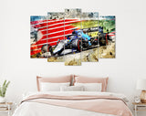 Williams Racing F1 2021 Canvas Print // Spanish Grand Prix 2021 Barcelona Spain