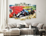 Williams Racing F1 2021 Canvas Print // Spanish Grand Prix 2021 Barcelona Spain