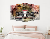 Alfa Romeo Racing C41 F1 2021 Canvas Print // Finnish Kimi Räikkönen and Italian Antonio Giovinazzi F1 Formula 1 2021 Formula One Wall Art