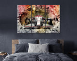 Alfa Romeo Racing C41 F1 2021 Canvas Print // Finnish Kimi Räikkönen and Italian Antonio Giovinazzi F1 Formula 1 2021 Formula One Wall Art