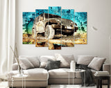 Jeep Canvas Print // Jeep Wrangler Off Road Canvas Wall Decor // Car Tuning Wall Art // Quality Performance Tuning & Styling parts