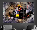 Max Verstappen F1 Canvas Print // Max Verstappen driving the 33 Red Bull Racing RB16B Honda during the F1 Grand Prix of of Saudi Arabia