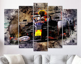 Max Verstappen F1 Canvas Print // Max Verstappen driving the 33 Red Bull Racing RB16B Honda during the F1 Grand Prix of of Saudi Arabia