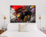 Max Verstappen F1 Canvas Print // 33 Max Verstappen of Netherlands and Red Bull Racing // F1 Grand Prix of Abu Dhabi United Arab Emirates