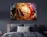 Basketball Grip Canvas Print // Basketball Wall Art