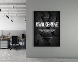 Awakening Quote Canvas Print // Canvas Office Decor Entrepreneur Motivation // Life Meaning quotes // Motivational Wall Art // Philosophy