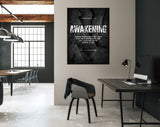 Awakening Quote Canvas Print // Canvas Office Decor Entrepreneur Motivation // Life Meaning quotes // Motivational Wall Art // Philosophy