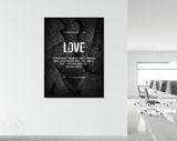 Love Quote Canvas Print // William Shakespeare quotes // Motivational Wall Art // Canvas Office Decor Motivation // Philosophy Quote