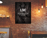 Love Quote Canvas Print // William Shakespeare quotes // Motivational Wall Art // Canvas Office Decor Motivation // Philosophy Quote