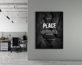 Peace Quote Canvas Print // François de La Rochefoucauld quotes // Motivational Wall Art // Canvas Office Decor Motivation Philosophy Quote