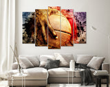 Basketball Grip Canvas Print // Basketball Wall Art