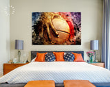 Basketball Grip Canvas Print // Basketball Wall Art