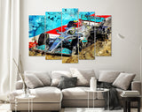 Lewis Hamilton F1 2022 Mercedes W13 Canvas Print // The W13 Mercedes-AMG Petronas F1 Team // Lewis Hamilton 44 / Formula 1 W13 E Performance