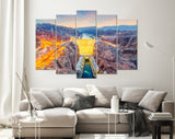 Hoover Dam Canvas Print // Hoover Dam USA // Colorado River Nevada Wall Art