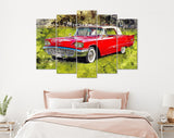 Ford Thunderbird Canvas Print // 1960 Ford Thunderbird Canvas Wall Decor // Classic Personal Luxury Car // Ford Thunderbird Wall Art