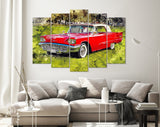 Ford Thunderbird Canvas Print // 1960 Ford Thunderbird Canvas Wall Decor // Classic Personal Luxury Car // Ford Thunderbird Wall Art