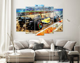 Lando Norris, McLaren MCL36 2022 Canvas Print // Lando Norris Formula 1 // Lando Norris Fan Gift // Formula 1 // Lando Norris Wall Art