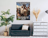 Jesus Meme Canvas Print // Funny Quote Jesus Meme Canvas Wall Art // Why You Worshipping Crosses For // Funny Home Decor