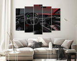 Audi RS e-tron GT Canvas Print // Audi Rs e-tron GT 2021 Interior // Audi’s Fully Electric Grand Touring Model // Audi Wall Art