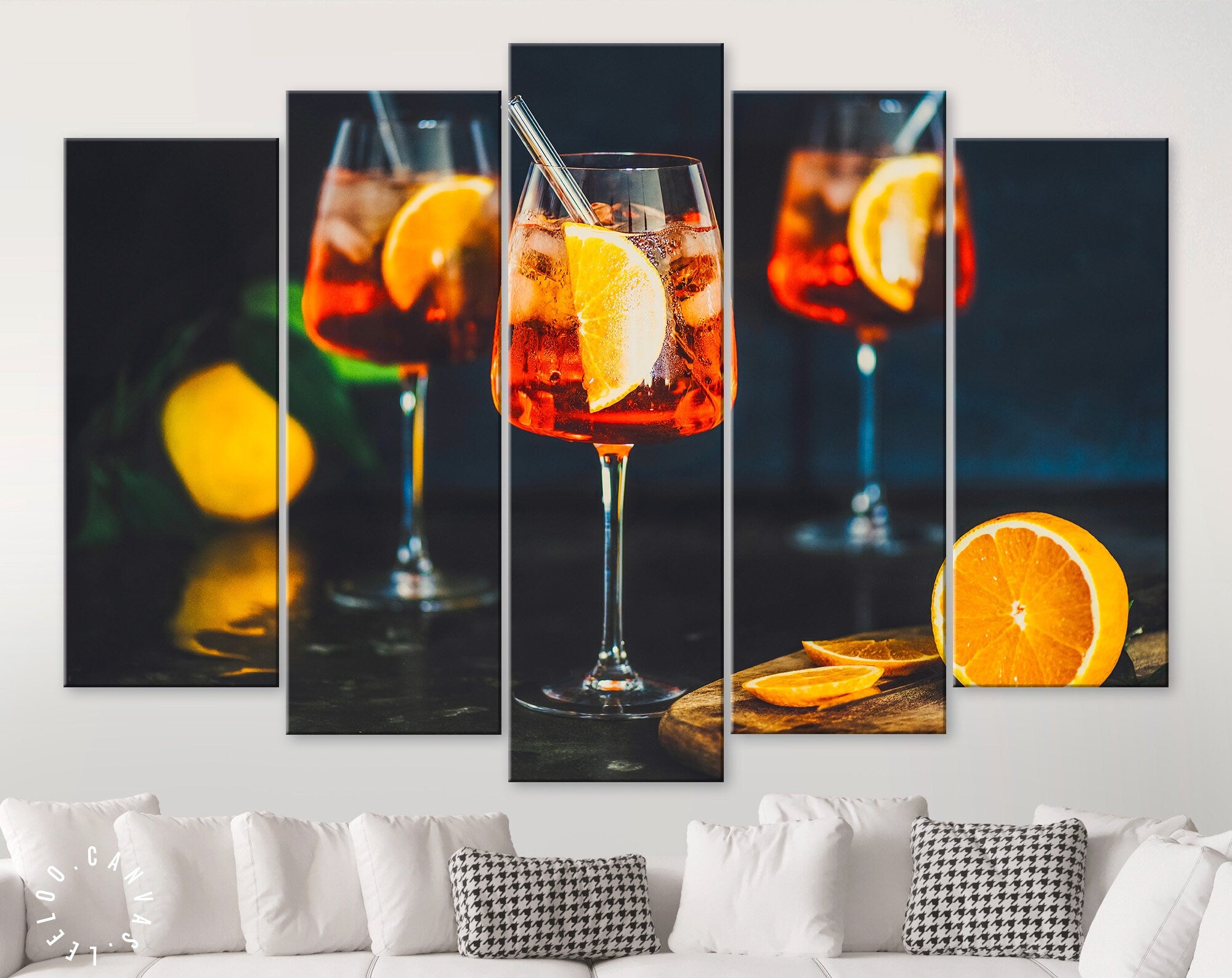 Cocktail Engineer Spritz Aperol Can - Canvas Art