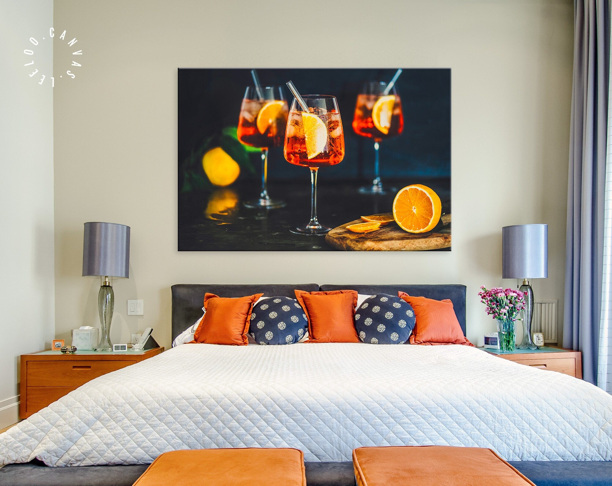 Cocktail Engineer Spritz Aperol Can - Canvas Art