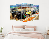 Lando Norris, McLaren MCL36 2022 Canvas Print // Lando Norris Formula 1 // Lando Norris Fan Gift // Formula 1 // Lando Norris Wall Art