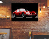 Ferrari GTO Canvas Print // The Ferrari 250 GTO ( 1962 - 1964) // Ferrari Wall Art