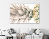 Pineapple Canvas Print // Pineapple Neutral Colors Wall Decor // Pineapple Wall Art